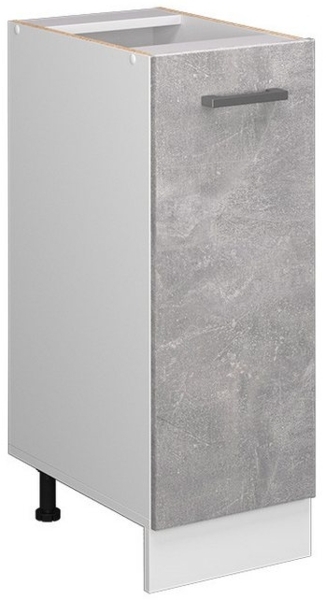 Apothekerschrank R-Line Beton 30 cm ohne Arbeitsplatte Vicco