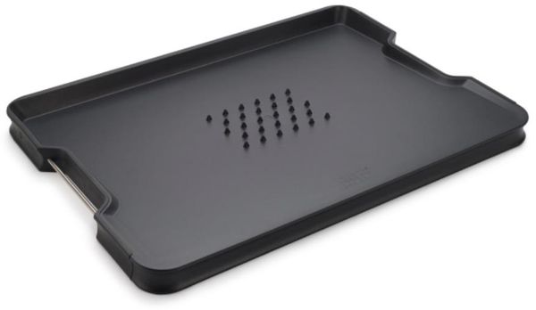 Joseph Joseph Cut & Carve Plus Schneidebrett (Extragroß) - Schwarz