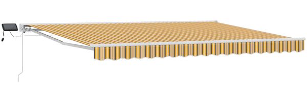 vidaXL Manueller Markisenrahmen mit LEDs 4,5 x 3,5 m 3420678 Bild 2