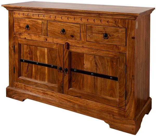Kommode Akazie 120x40x90 honig lackiert OXFORD #0531