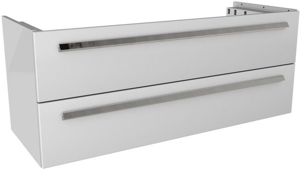 LANZET K1 Waschbeckenunterschrank 120 cm, Weiß