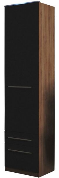priess Kleiderschrank Schrank Garderobe Wäscheschrank Barcelona in 5 Breiten viel Stauraum, geräumige Schubkästen, mit Spiegel, MADE IN GERMANY