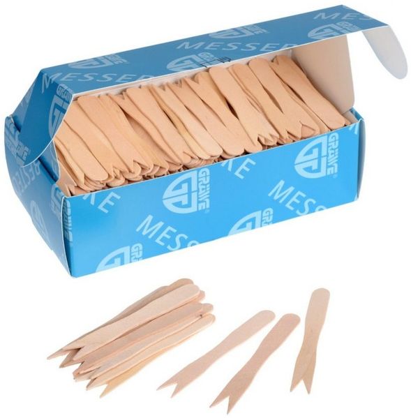 Einwegbesteck - Pommes Frites Gabeln, 85 mm lang, 500 Stück