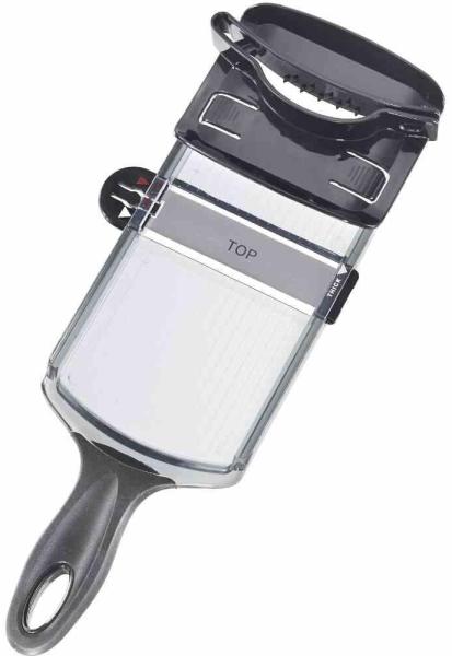 GastroMAX Mandoline schwarz 30 x 12,5 x 4 cm