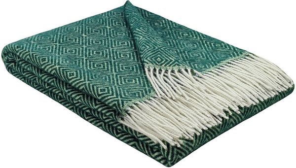 Wolldecke "TIROL V" 100 % Wolle, 140 x 200 cm, in versch. Farben, STTS
