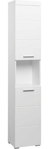 INOSIGN Hochschrank Avena Badezimmerhochschrank mit offenem Fach, 2 Türen und 2 Einlegeböden