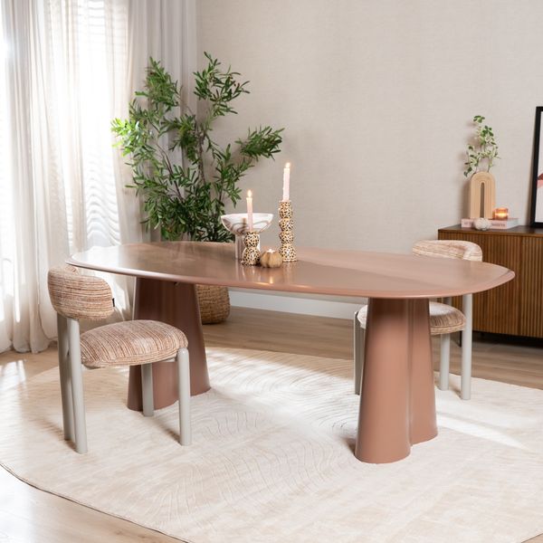Bronx71 Esstisch Cosmo 220 x 110 cm Mocha Mousse
