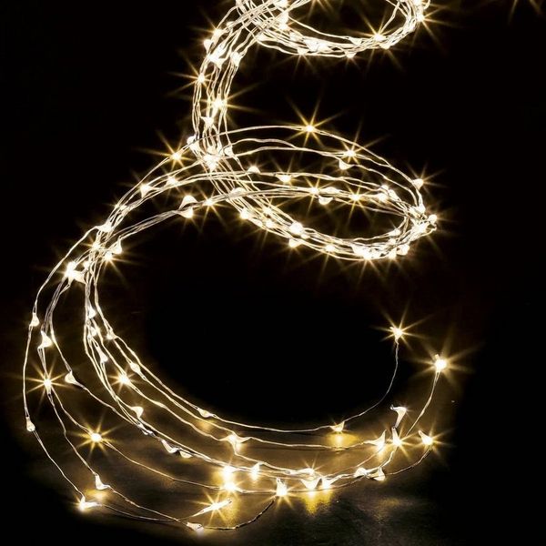 Fééric Lights & Christmas Lichterkette Lichterkette für Außenbereich, Kaskade, 200 LED