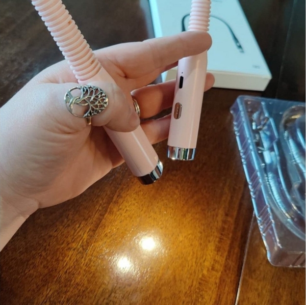 Jibenhome LED Leselampe Hals Klemmleuchten, 3 Helligkeitsstufen Buchlampe USB-Aufladung, 3 Farben mit Silikonarme Bild 3