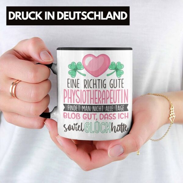 Trendation Tasse Physiotherapeutin Tasse Geschenk Dankeschön Beste Physiotherapeutin D