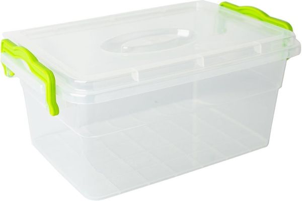 Dekonaz Aufbewahrungsbox Kunststoff-Aufbewahrungsbox 2,7 Liter (10 St)