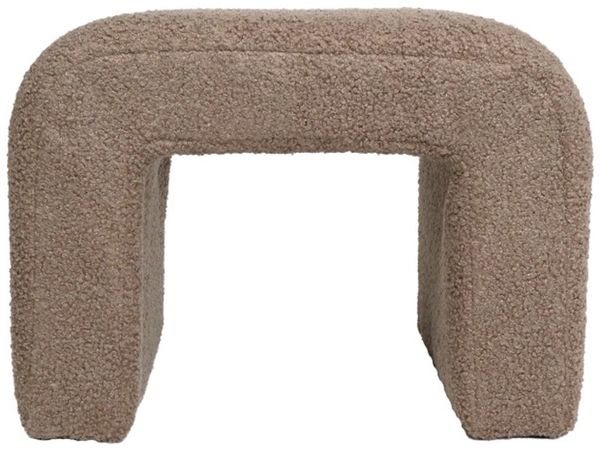 KidsDepot Fußhocker – Alba – Taupe Taupe