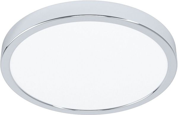 Eglo 30892 Deckenleuchte Badezimmerleuchte FUEVA 5 chrom rund H:2,8 Ø:28,5cm IP44 4000K