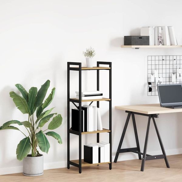 vidaXL Bücherregal Artisan-Eiche 40 x 30 x 119 cm Holzwerkstoff 868364