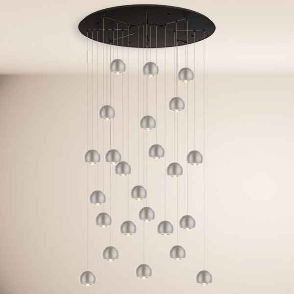 s.luce Beam XL LED Galerieleuchte Pendelleuchte 16- oder 24-flammig Aluminium