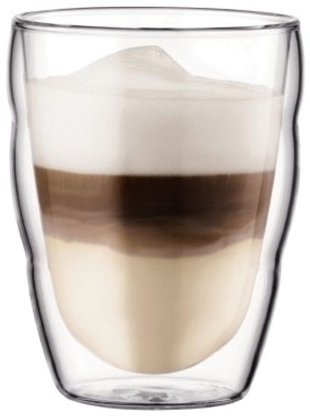 Bodum Pilatus 2 Stk. Glas Doppelwandig 0,25 L