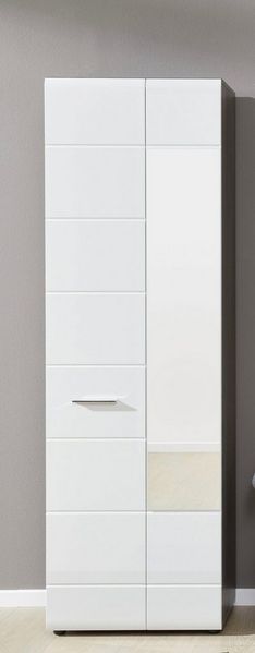 INOSIGN Garderobenschrank Sovana Garderobenschrank mit 2 Türen & Spiegel - (B/T/H) 60/36/191 cm