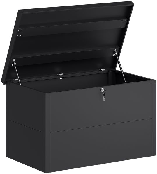 STEELSØN 'Icarus' Aufbewahrungsbox, Metall, dunkelgrau, 320 Liter, 105x65x63 cm, wasserdicht und abschließbar Bild 9