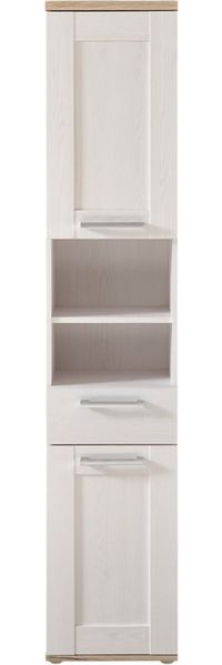 moebel-dich-auf Hochschrank ELEGANCE (Badezimmerschrank, mit 6 Fächern und 1 Schublade) Höhe 190cm