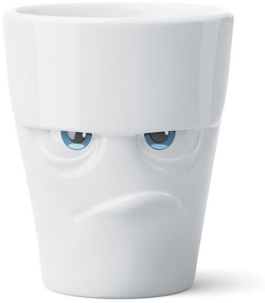 Fiftyeight Products Henkeltasse grummelig Movie Edition 350 ml