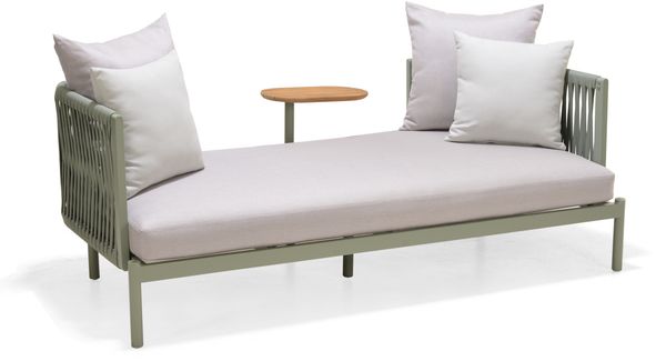 ScanCom Mica Daybed Aluminium / Rope / Teak