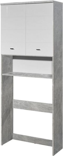 BASIC by Balculina Waschmaschinenumbauschrank Pool, Badezimmerschrank BxHxT 76x190x31 (1-St) Breite 76cm, Tür L/R montierbar