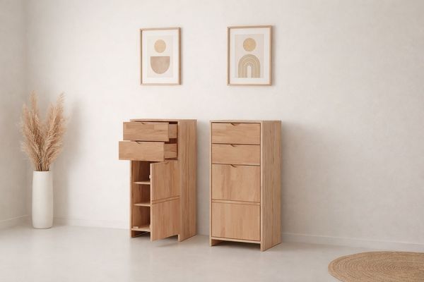 OTTO home Schuhschrank Maximus: 2 Schubladen mit Softclose,2 variablen einlegeboden, 3 Fächer