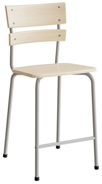 Stuhl Classic 156 massiv Buche Alu-Gestell