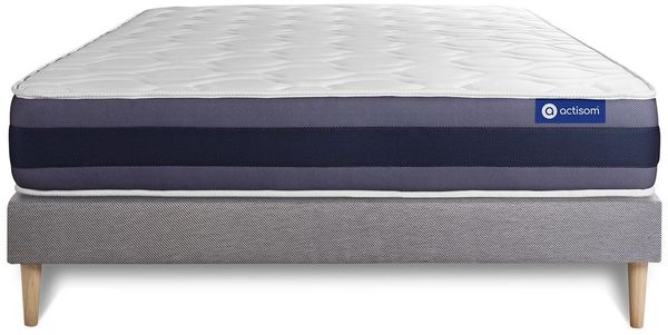 Actimemo morpho matratze 180x220 cm + Bettgestell mit lattenrost - Dicke : 24cm - Memory-schaum - H3 Bild 3
