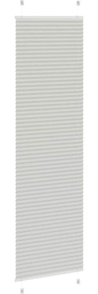 vidaXL Plissee Hellgrau 60x200 cm Stoffbreite 59,4 cm Polyester 4015356 Bild 4