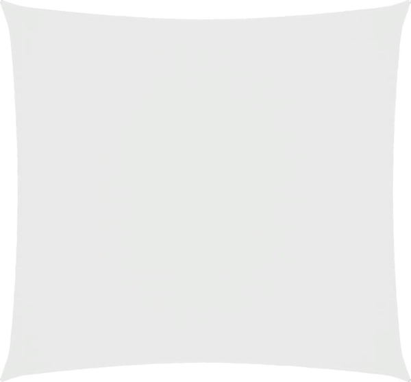 vidaXL Sonnensegel Oxford-Gewebe Quadratisch 4,5x4,5 m Weiß 135250