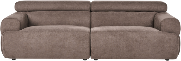 Sofa 3-Sitzer HOVDEN Stoff Braun