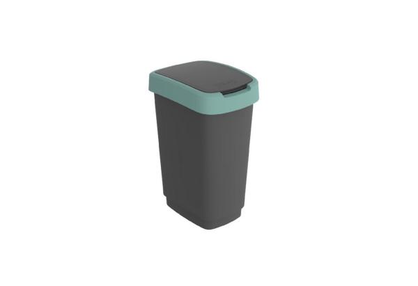 Rotho Swingeimer Twist 25 L schwarz misletoe green