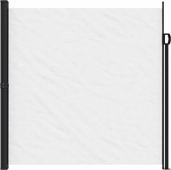 vidaXL Seitenmarkise Ausziehbar Weiß 200x300 cm 4004361 Bild 3