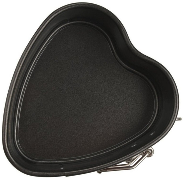 Zenker Springform Mini-Herzspringform – für Valentinstag, Jahrestag oder Geburtstag