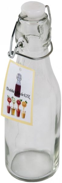 Drahtbügelflasche 500 ml Glas Flasche Bügelflaschen Bügelverschluß Saft Likör