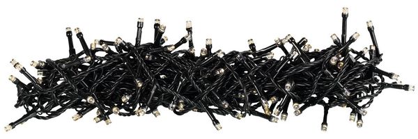 RGB Lichterkette, schwarz, Farbwechsler, 120x LED, L 830 cm