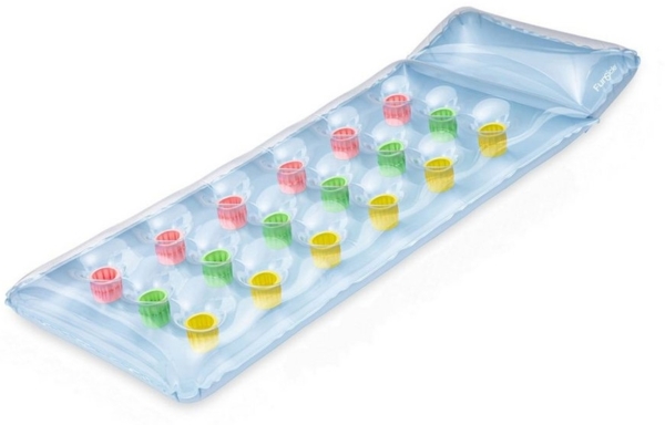 Polygroup Luftmatratze, blau, 168 x 66 x 25 cm