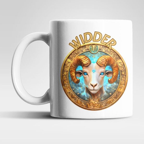 WS-Trend Tasse Sternzeichen Zodiac Kaffeetasse Teetasse Geschenkidee 325 ml, Keramik