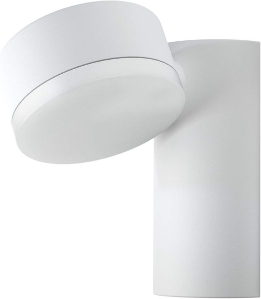 LEDVANCE LED Wand- und Deckenleuchte, Leuchte für Außenanwendungen, Warmweiß, 135,0 mm x 90,0 mm x 140,0 mm, ENDURA STYLE spot ROUND