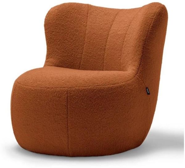 freistil ROLF BENZ Cocktailsessel freistil 173, Cozy-Edition Teddy- oder Schäfchenstoff, Bouclé, verschiedene Farben