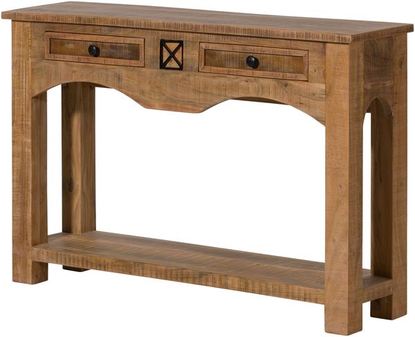 Konsolentisch Akazie 115x30x76 natur versiegelt NATURE OF SPIRIT #203