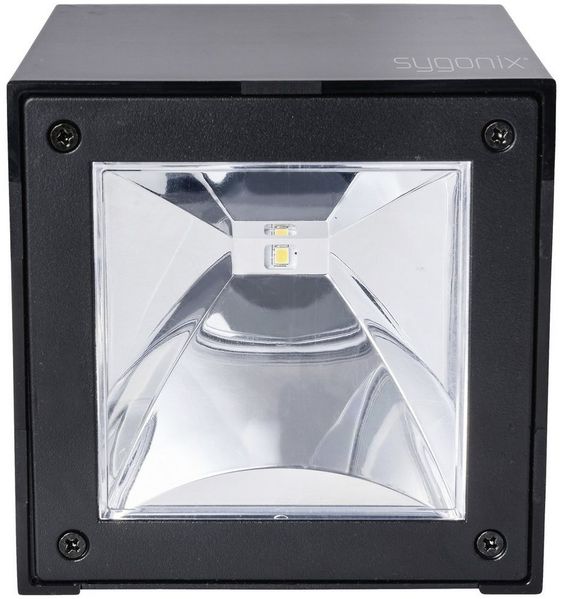Sygonix Außen-Wandleuchte Sygonix SY-5499356 Solar-Außenwandleuchte SMD LED 0.9 W Schwarz Bild 4
