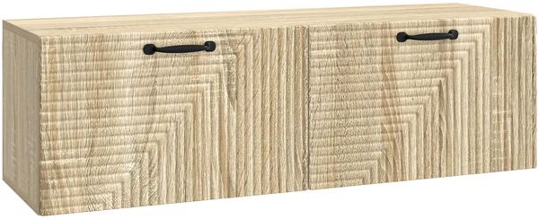 vidaXL Wandmontierter TV-Schrank Sonoma-Eiche 98 x 31 x 30 cm 898727