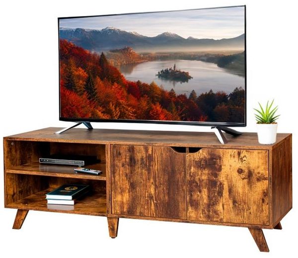 Relaxdays TV Lowboard 6 Fächer
