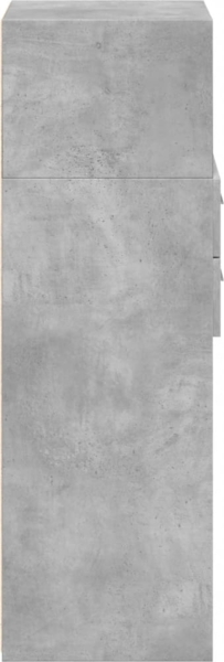 vidaXL Highboard Betongrau 50x42,5x124 cm Holzwerkstoff 846176 Bild 4