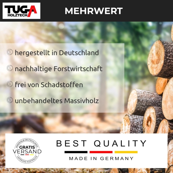 Rollrost " Lamellen - Xandi " Lattenrost 24 mm 120 x 220 cm Bild 9