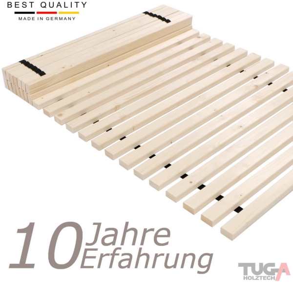 Rollrost " Lamellen - Xandi " Lattenrost 24 mm 120 x 220 cm Bild 8