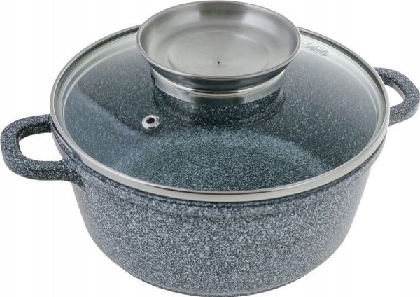 Zilner Marmor Topf 1.7L 18cm ZILNER Grau ZL-6999