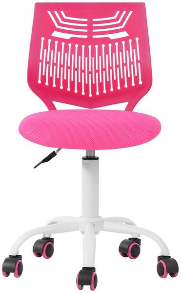 FurnitureR Gaming Stuhl ohne Armlehnen, Höhenverstellbarer Drehstuhl mit Rollen, Ergonomischer Schreibtischstuhl für Gaming & Home Office, 360° Drehbar, 3 Farben wählbar